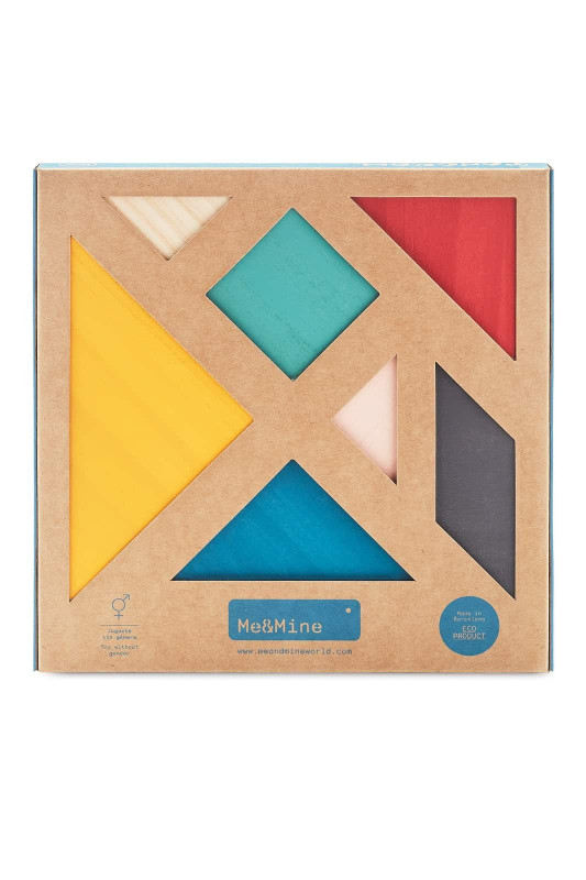Tangram de madera "Earth"