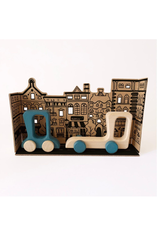 Road Stories (véhicules en bois)