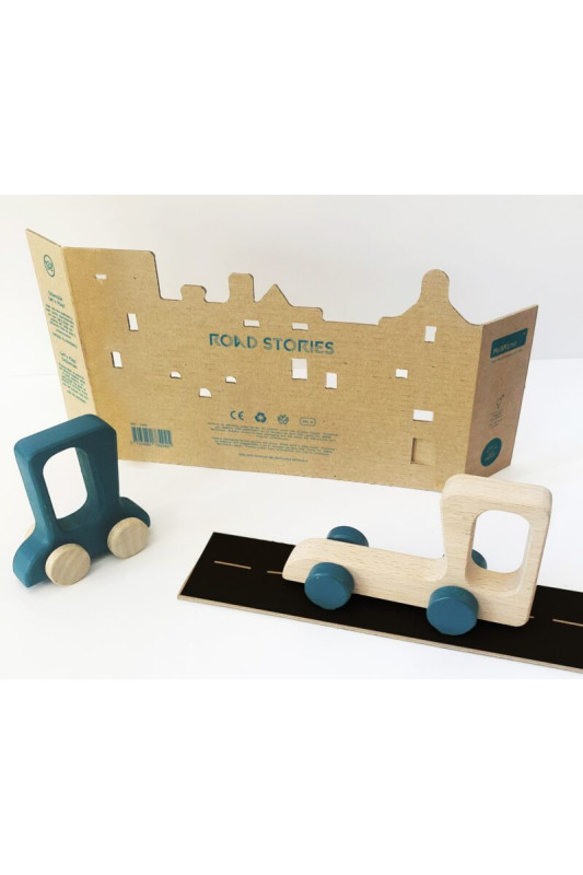 Road Stories (véhicules en bois)