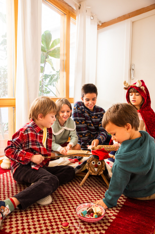 XMAS Mini yoyo de madera