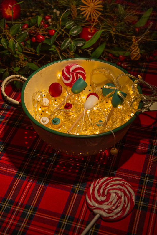 XMAS Mini yoyo en bois