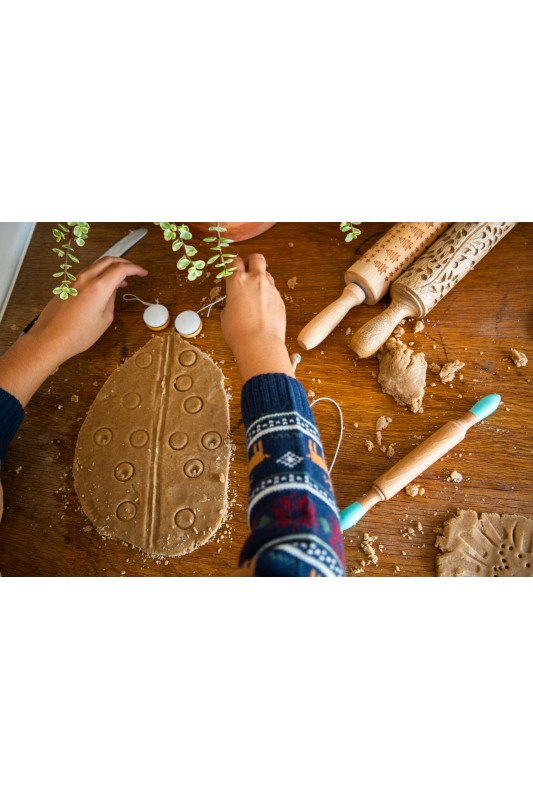 XMAS Wooden mini yoyo