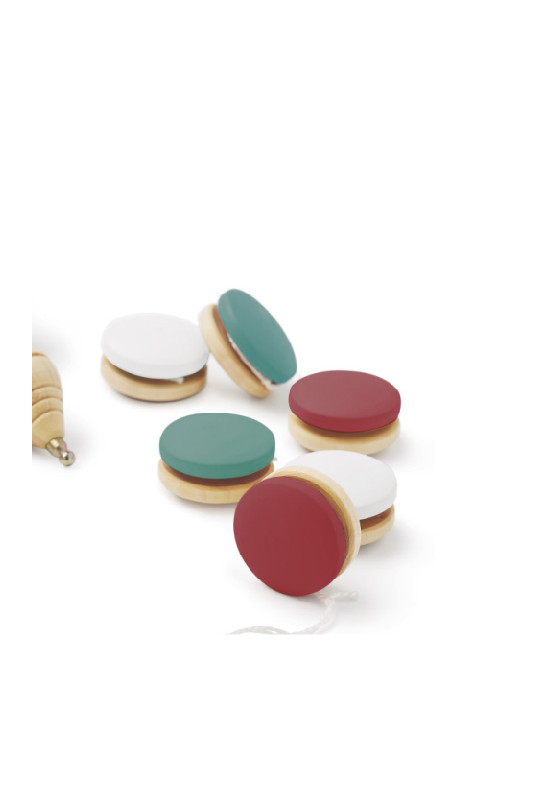 XMAS Mini yoyo en bois