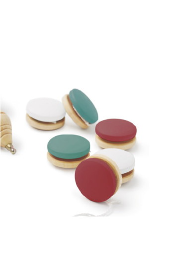 XMAS Mini yoyo de madera