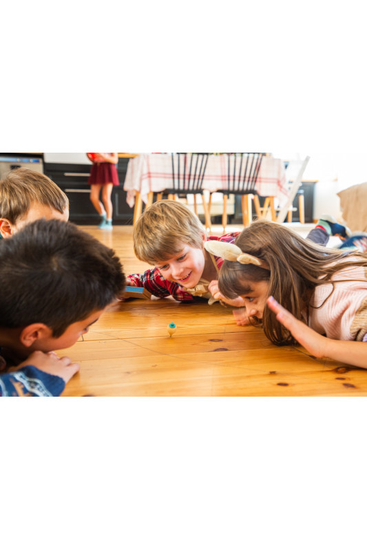 XMAS Wooden mini top