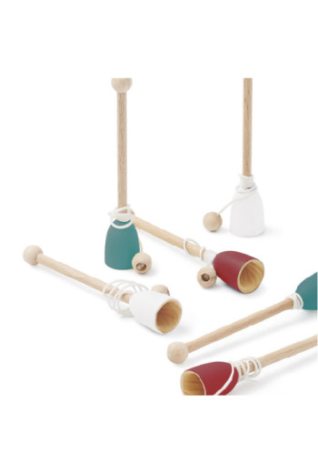 XMAS Mini bilboquet en bois